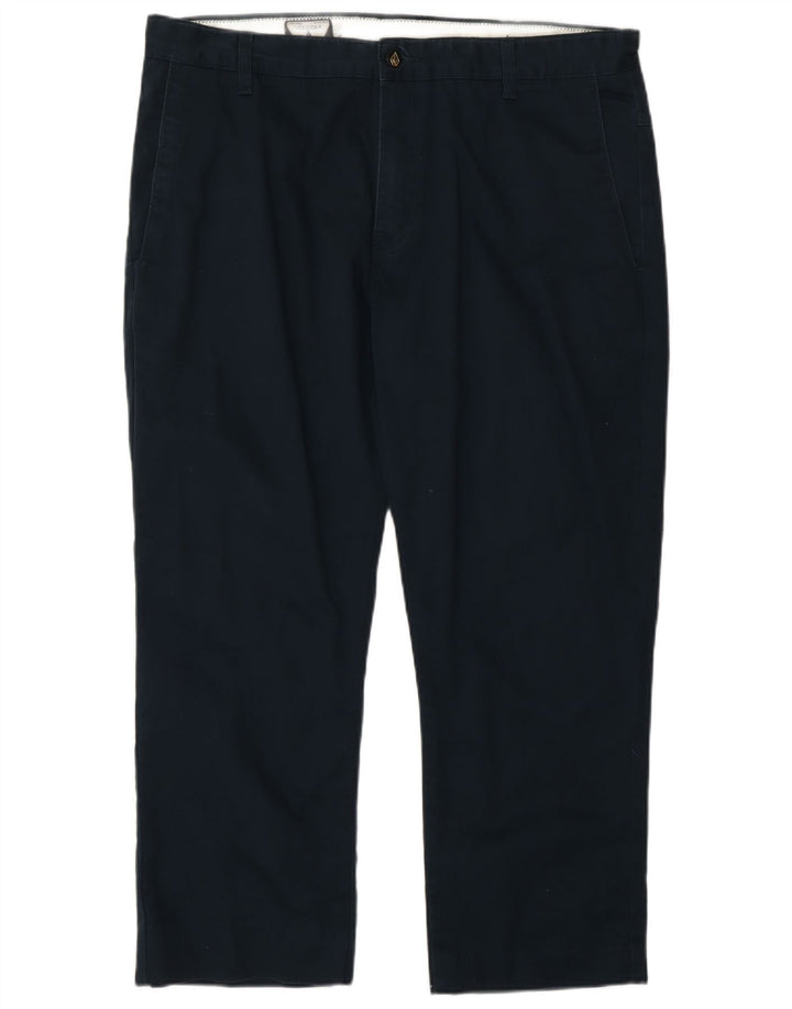 Pantalón chino recto Volcom para hombre W36 L26 Azul marino