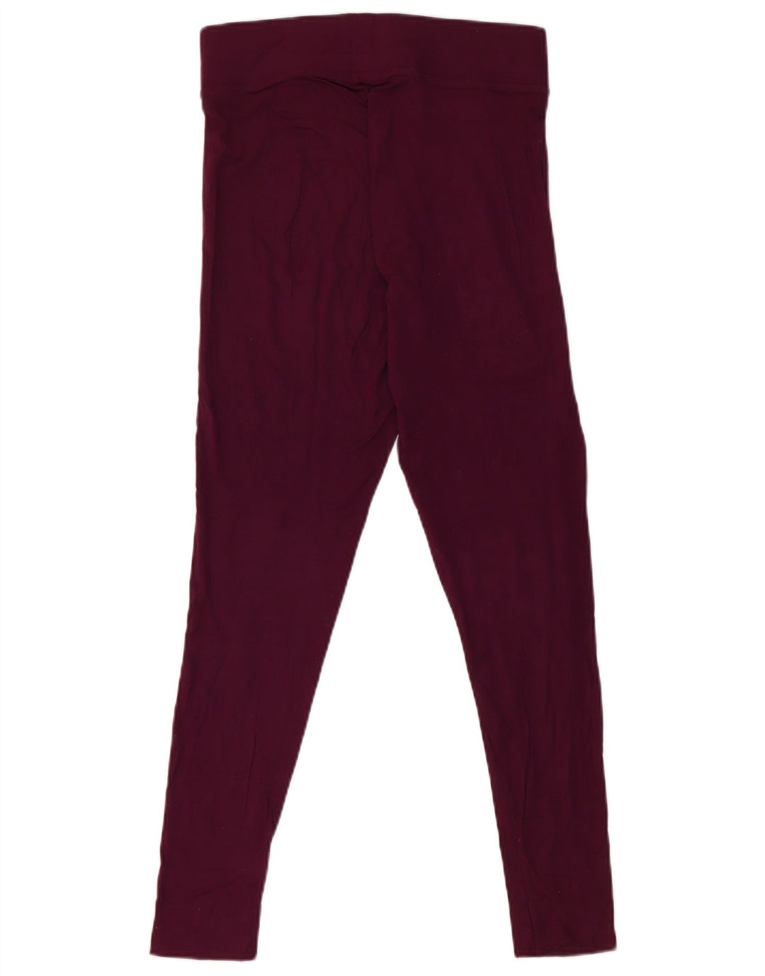 Marks & Spencer Leggings para mujer UK 10 Small Borgoña Viscosa