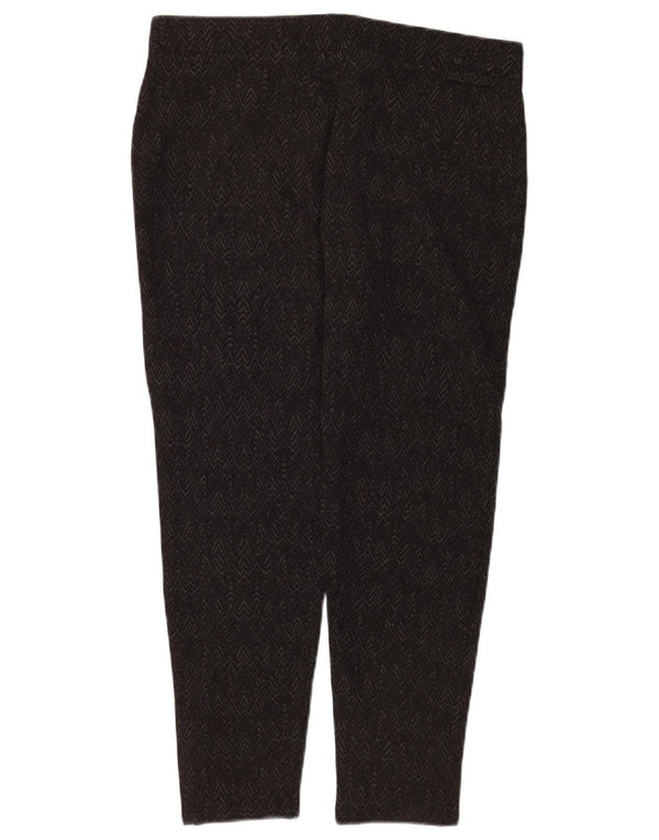 Marks & Spencer Pantalones Cortos para Mujer UK 40 Large W34 L25 Black Chevron