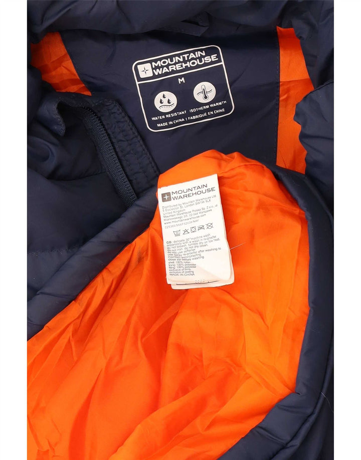 Chaleco acolchado para hombre Mountain Warehouse UK 38 Medium Azul marino Nylon