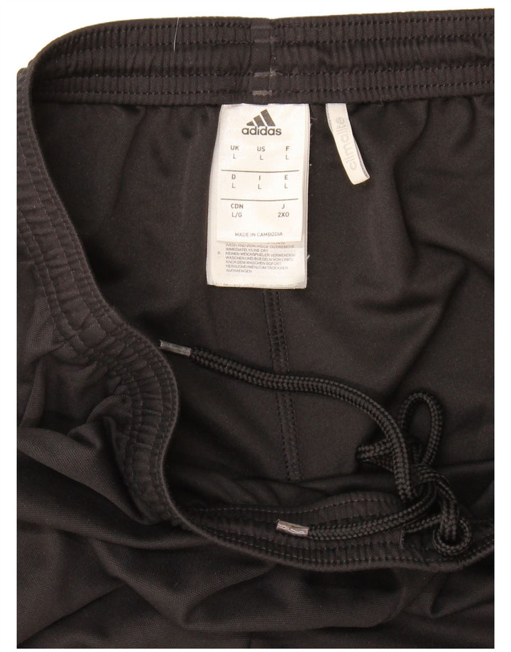 Adidas Mens Climalite Sport Shorts Grande Negro Poliéster