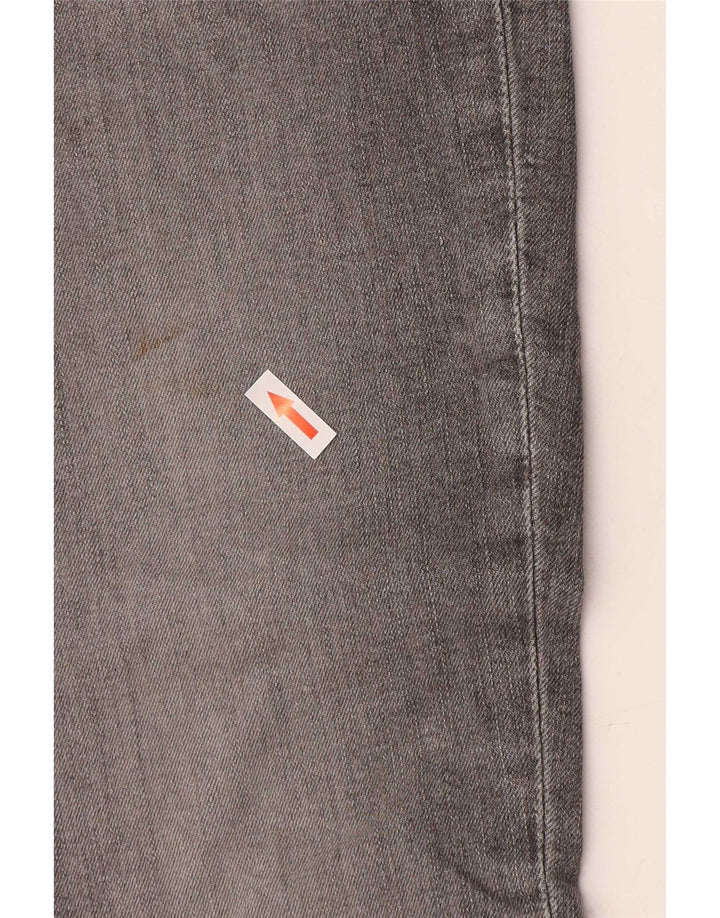 Levi's Hombre 511 Slim Jeans W33 L32 Algodón Gris