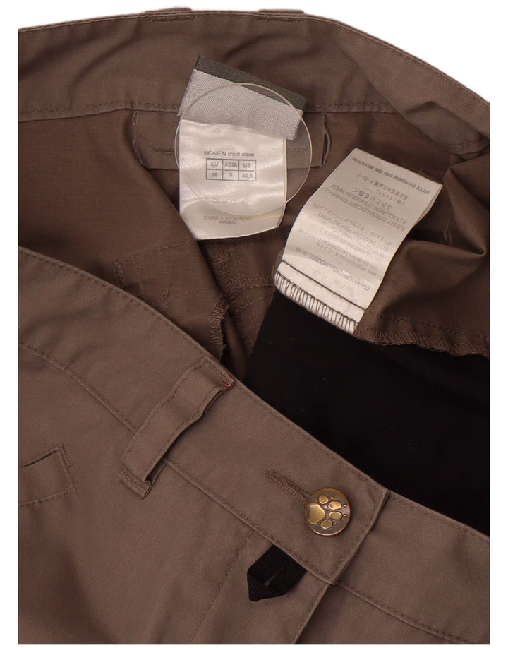 Jack Wolfskin Pantalones cargo de senderismo para mujer Small W28 L29 Poliéster gris