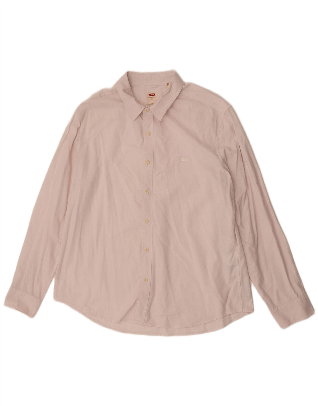Camisa Levi's Hombre Slim Fit XL Algodón Rosa