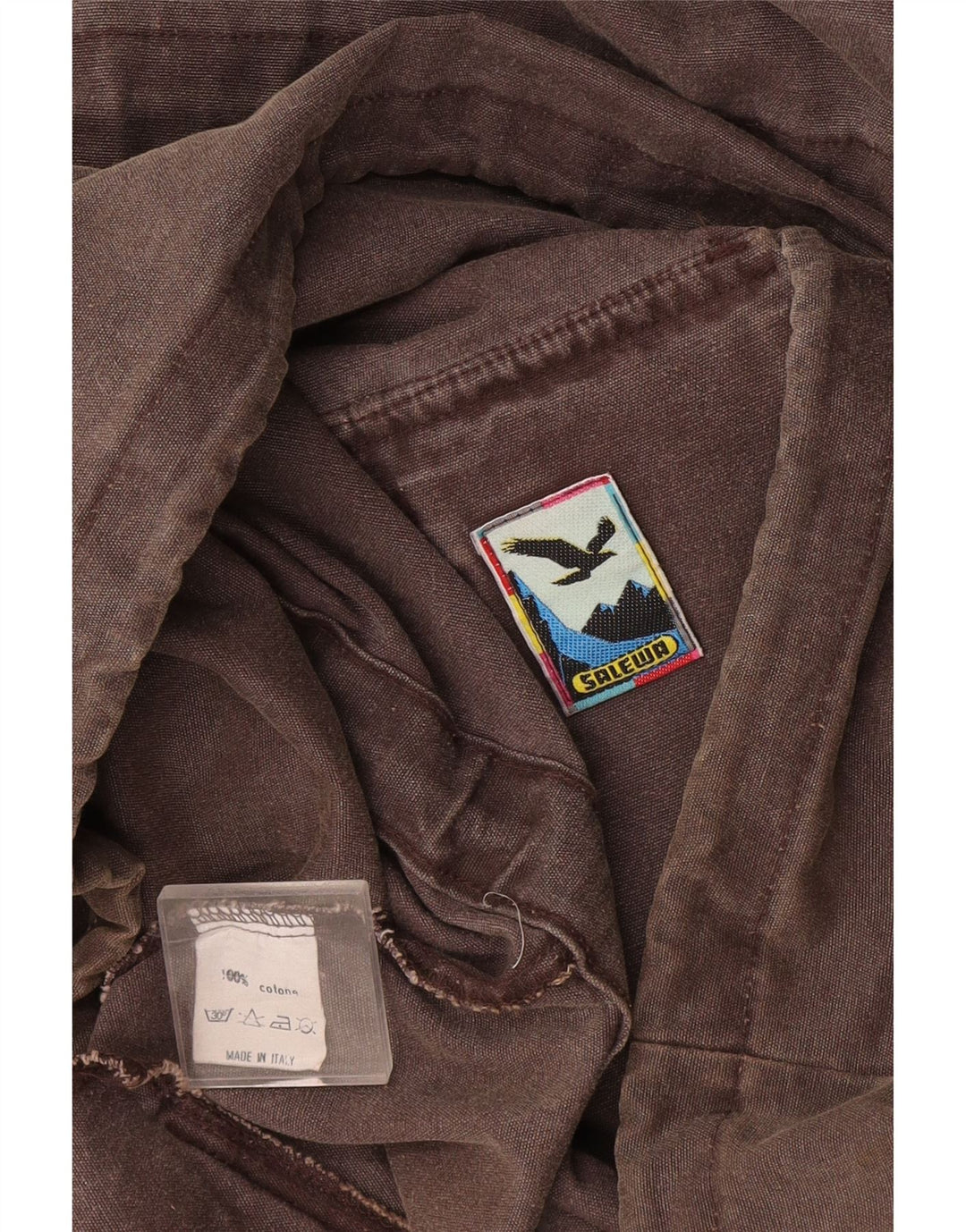 SALEWA Chaqueta utilitaria para hombre ES 42 XL Algodón gris color block