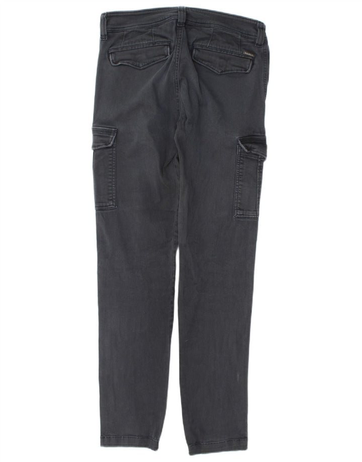 Diesel Hombre Joggers Pantalones Cargo W29 L31 Algodón Gris