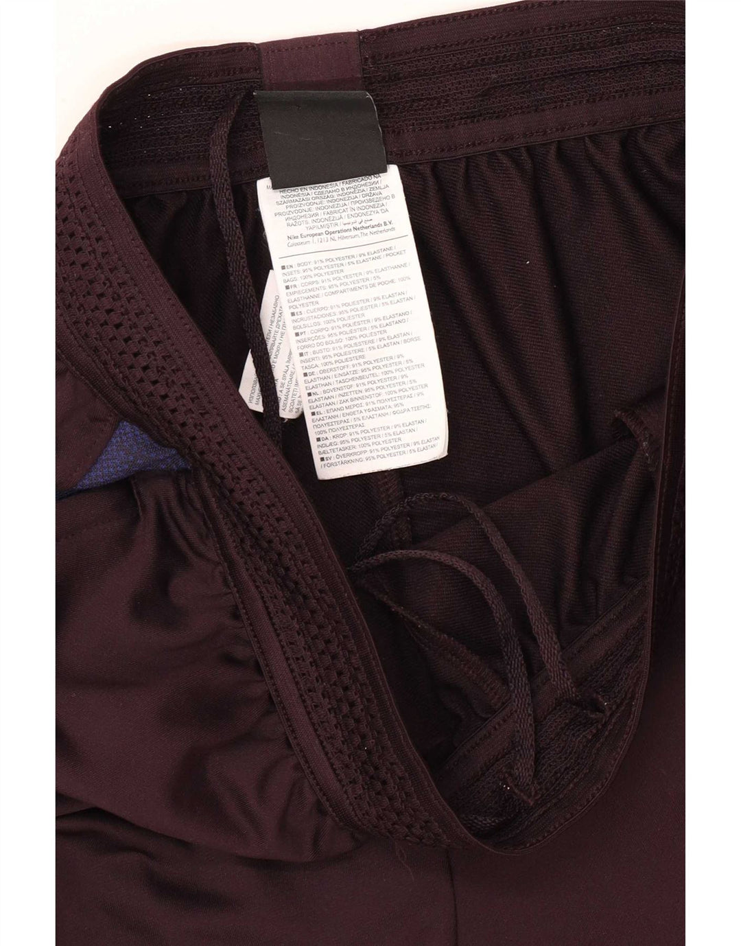 Pantalón De Chándal Nike Barcelona Hombre Negro Mediano Poliéster Color Block