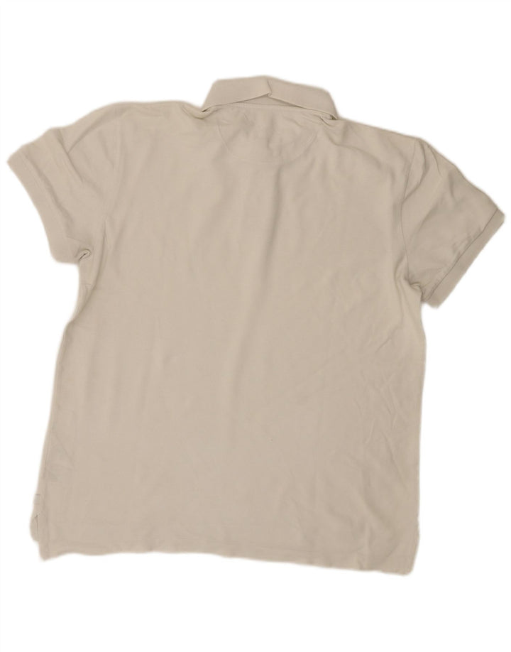 Polo Gap Hombre Algodón Blanco Grande