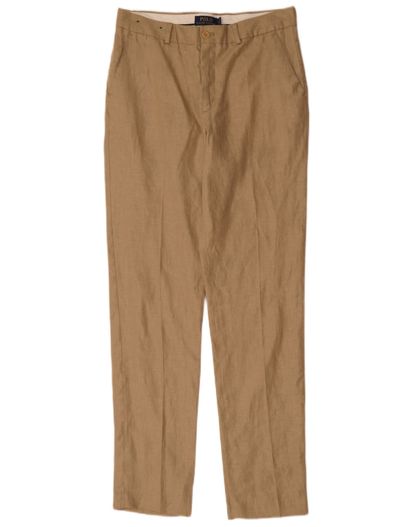 Polo Ralph Lauren Pantalones chinos para niños 15-16 años W32 L33 Beige Herringbone