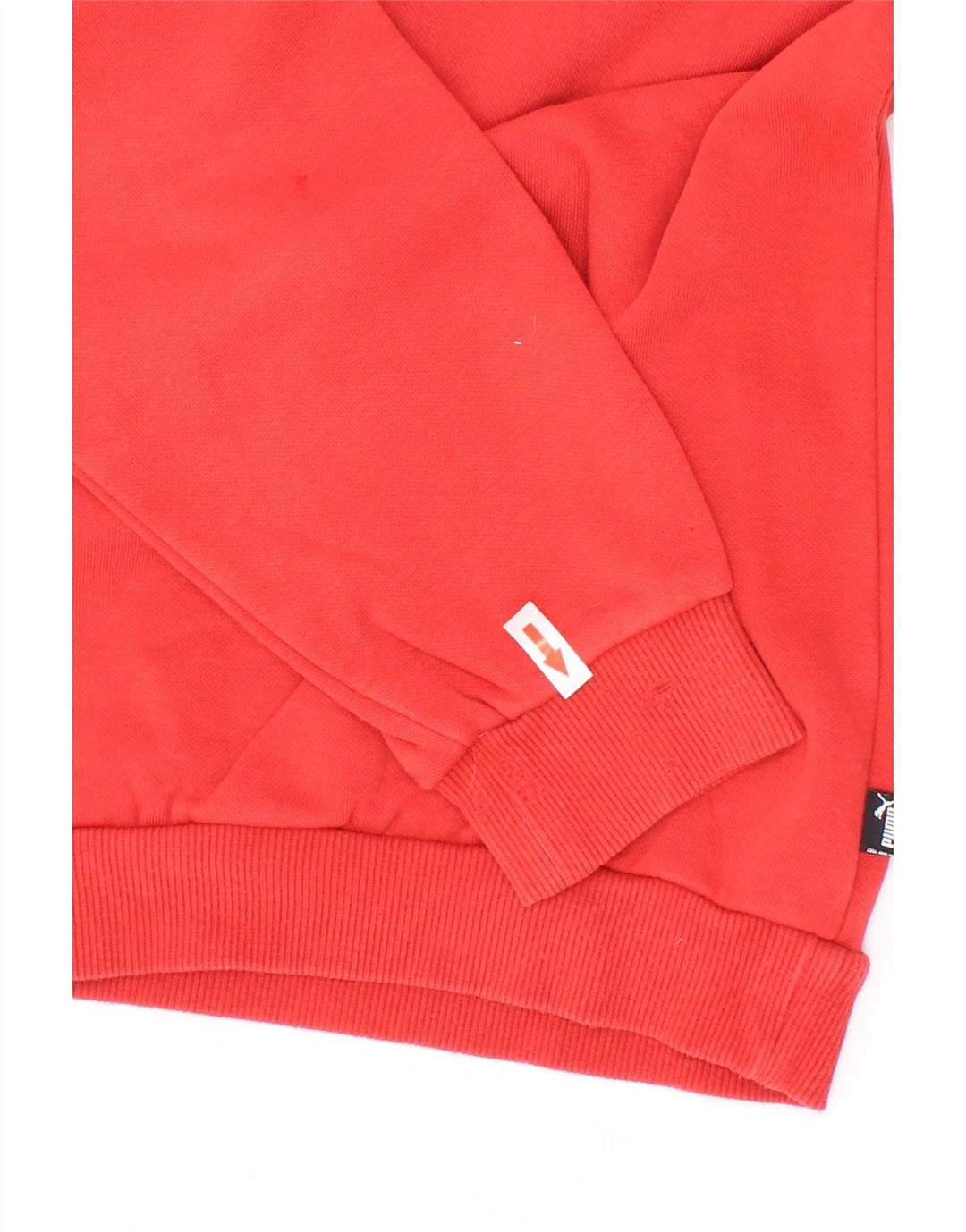 Puma - Sudadera gráfica para niño (13-14 años), color rojo