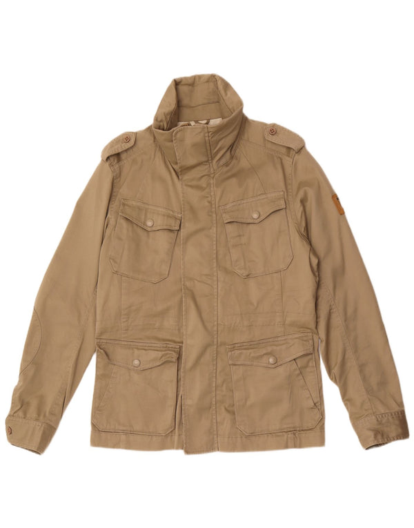 Diesel Chaqueta utilitaria para hombre UK 40 Large Algodón beige