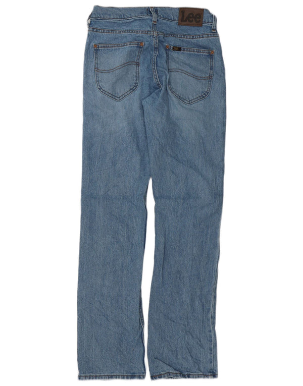 Lee Jeans Rectos Para Hombre W29 L32 Algodón Azul