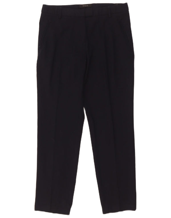 Marks & Spencer Pantalones de traje para mujer UK 10 Small W30 L29 Azul marino