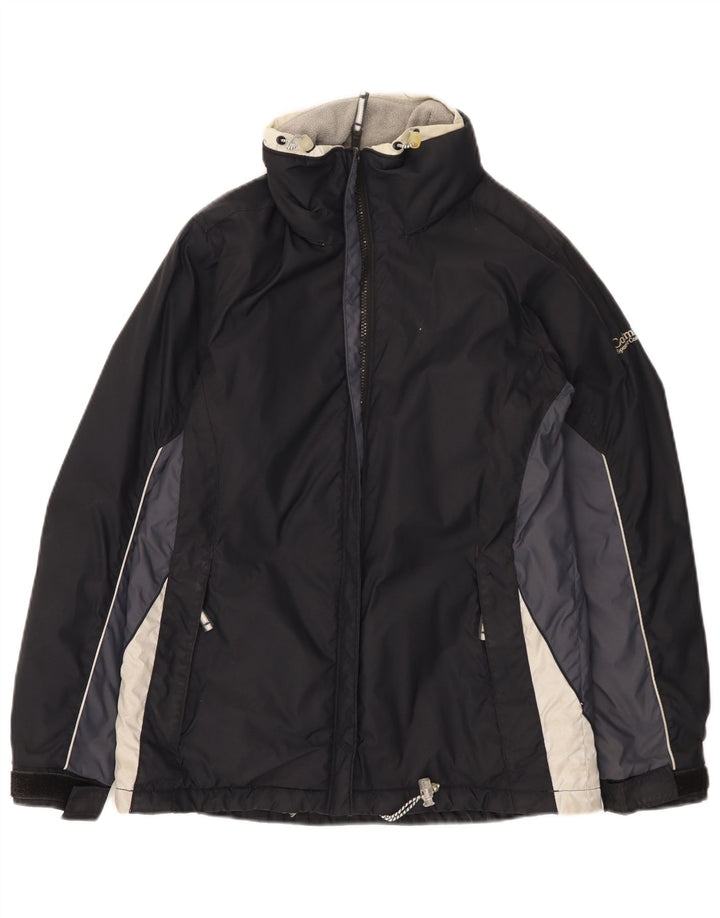 Columbia Chaqueta de esquí para mujer UK 10 Small Azul marino Colorblock