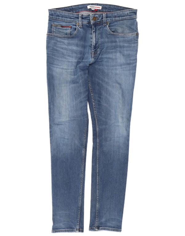 Tommy Hilfiger Vaqueros ajustados para hombre W31 L32 Algodón azul
