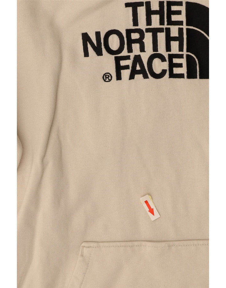 THE NORTH FACE Jersey con capucha gráfica para mujer UK 10 Small Off White Cotton