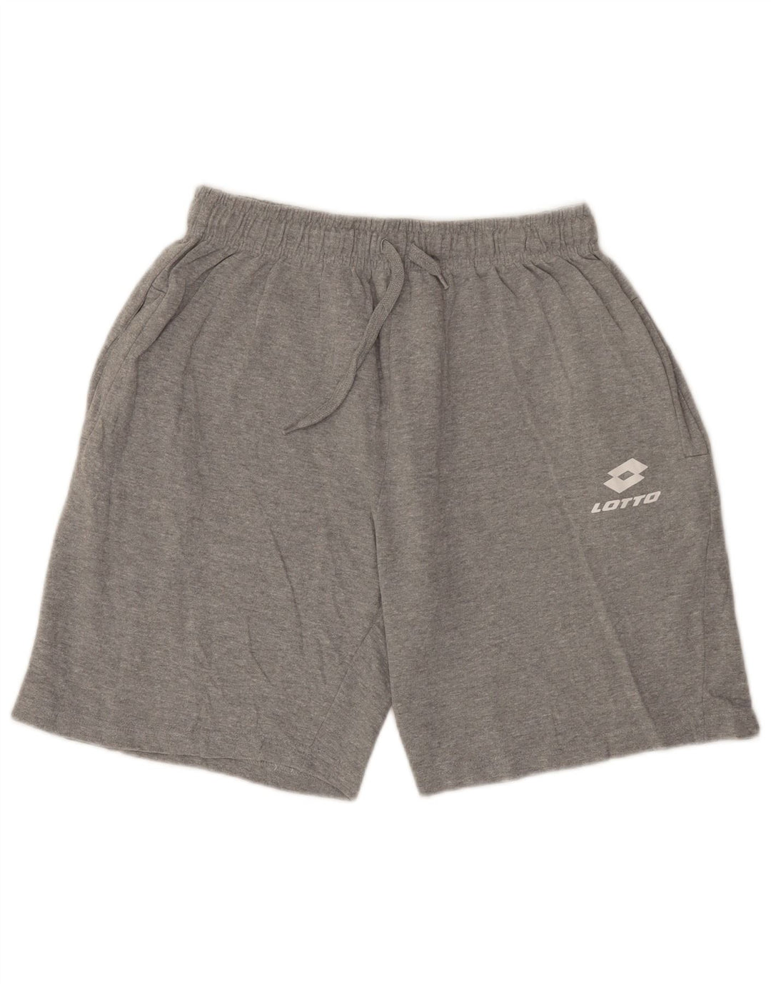 Lotto Shorts Deportivos Hombre XL Gris Algodón