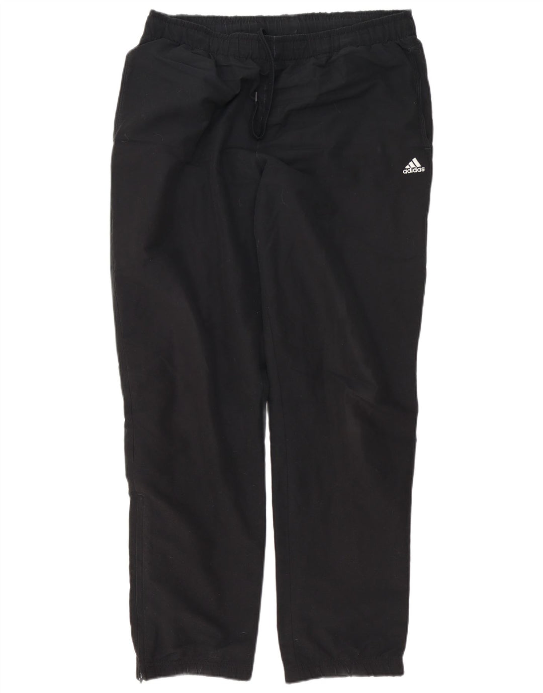 Adidas Hombre Climalite Chándal Pantalones Joggers Grande Negro Poliéster
