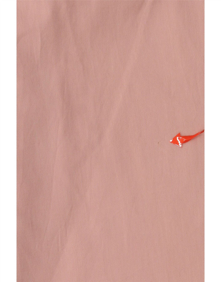 Camisa Lacoste Hombre Talla 40 Algodón Rosa Mediano