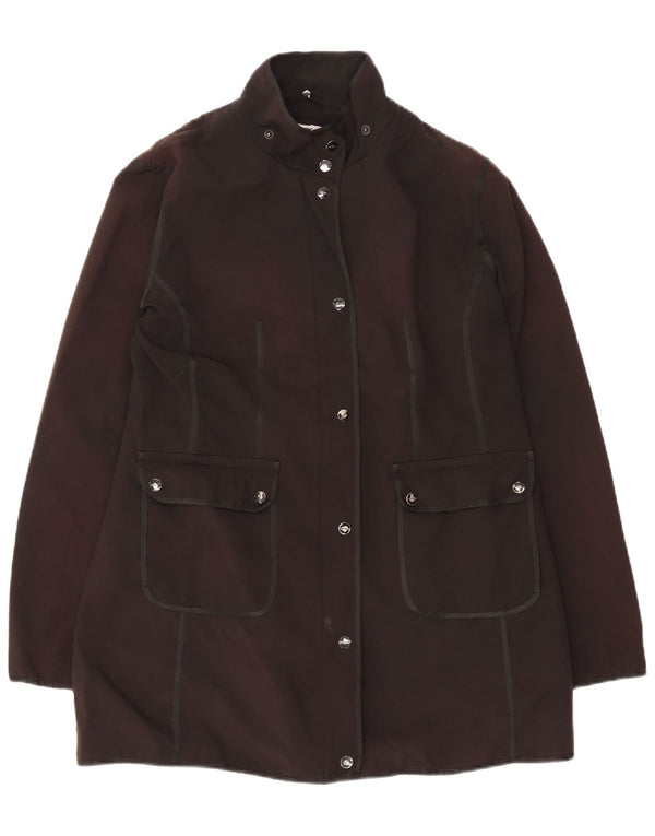 Dkny Chaqueta utilitaria para mujer UK 46 Poliéster gris grande
