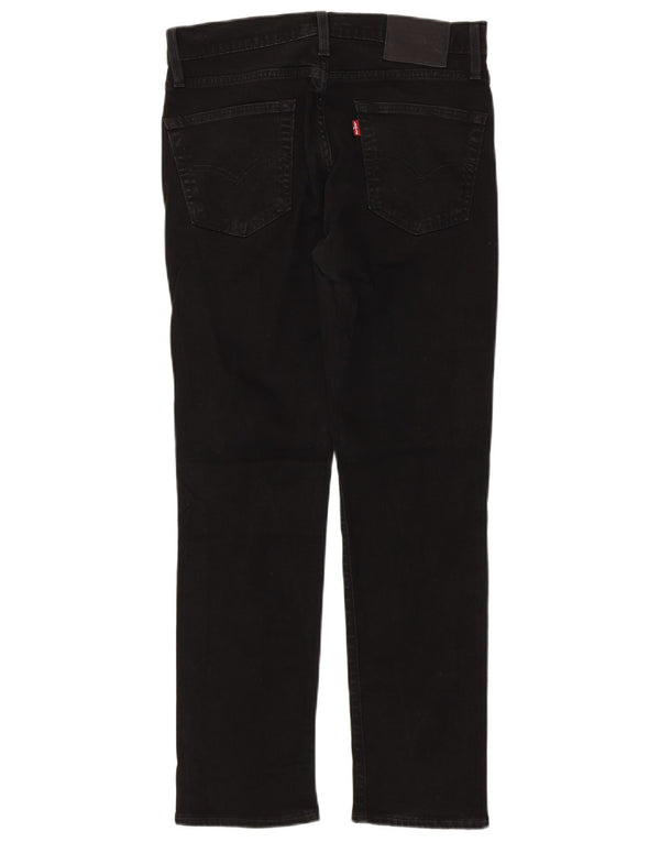 LEVI'S Mens 511 Slim Jeans W31 L30 Algodón Negro