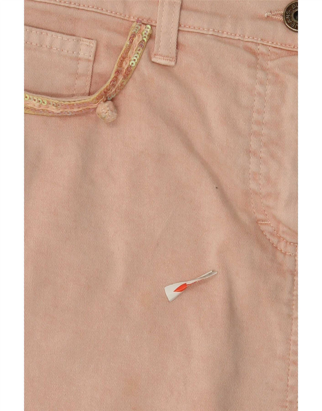 Falda Vaquera Blumarine IT 42 Medium W30 Rosa Algodón