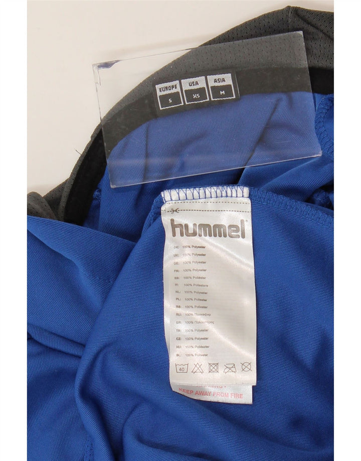 Hummel Hombre Sudadera Con Capucha Gráfica Jersey Pequeño Poliéster Azul