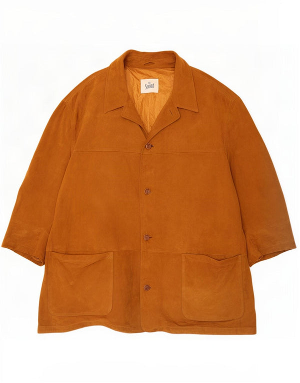 Chaqueta de ante Scout para hombre UK 44 2XL Beige
