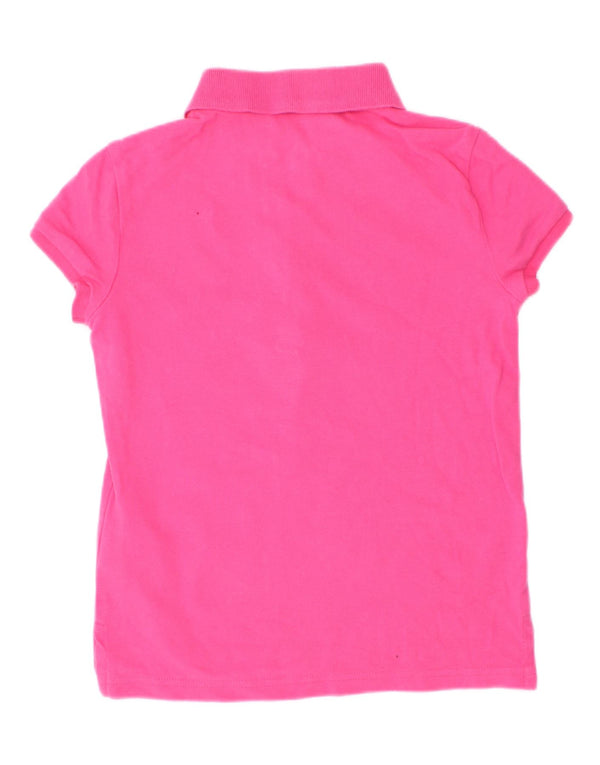 Polo Ralph Lauren Camiseta Niña Manga Larga 6-7 Años Rosa Algodón