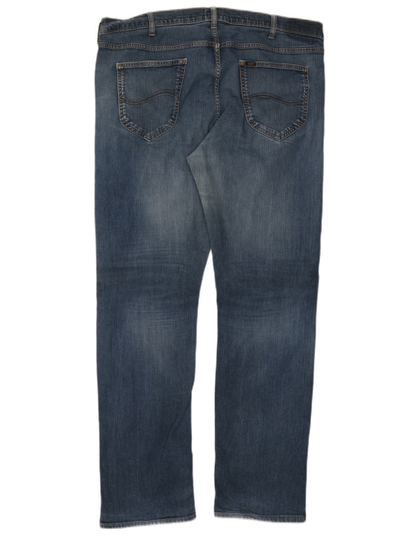 Vaqueros rectos Lee Daren para hombre W42 L34 Algodón azul