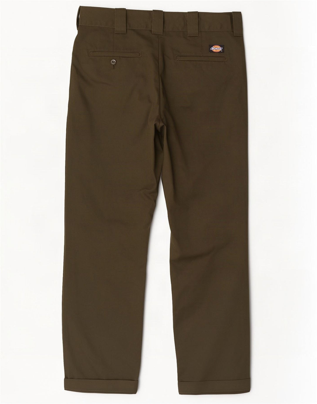 Dickies Pantalones chinos rectos y ajustados para hombre W34 L32 Poliéster caqui