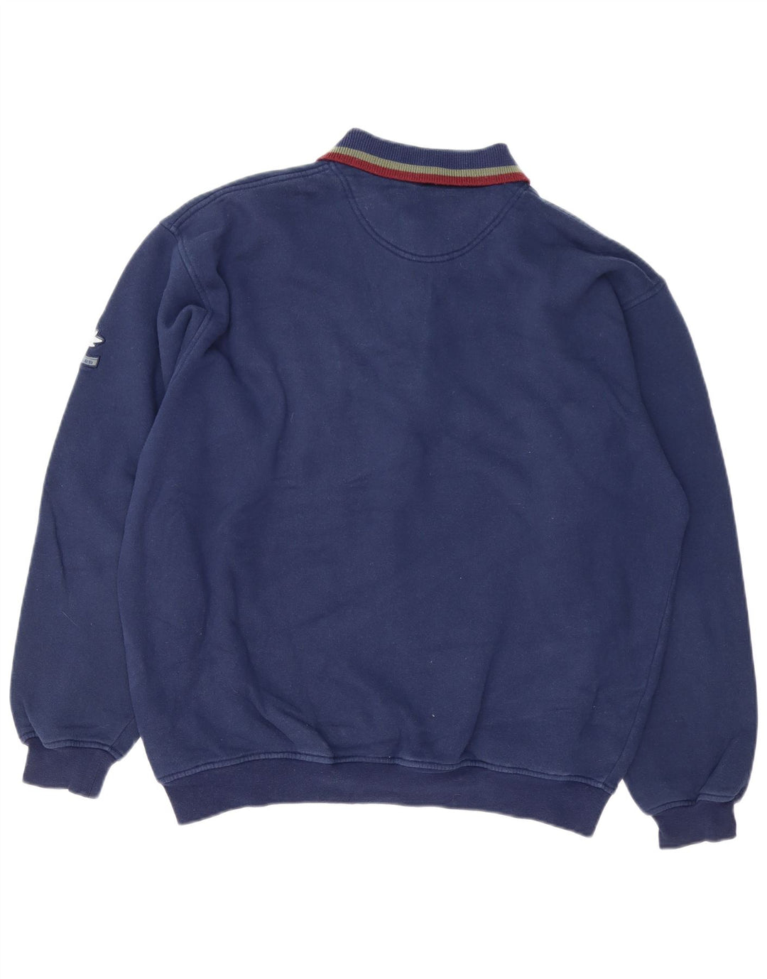 Hugo Boss Hombre Polo Neck Sudadera Jumper XL Azul Marino Algodón