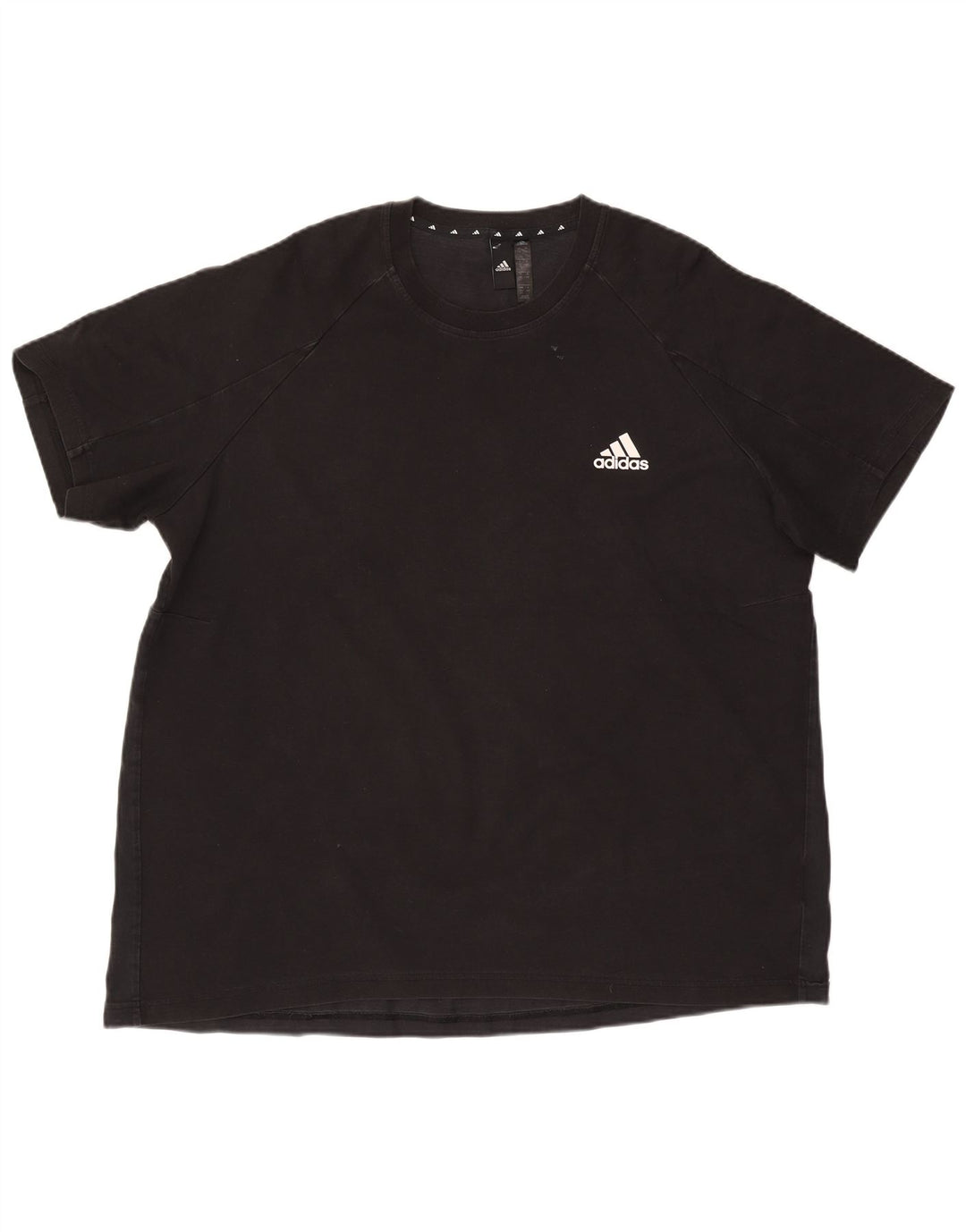 Adidas Camiseta Hombre Top 2XL Algodón Negro