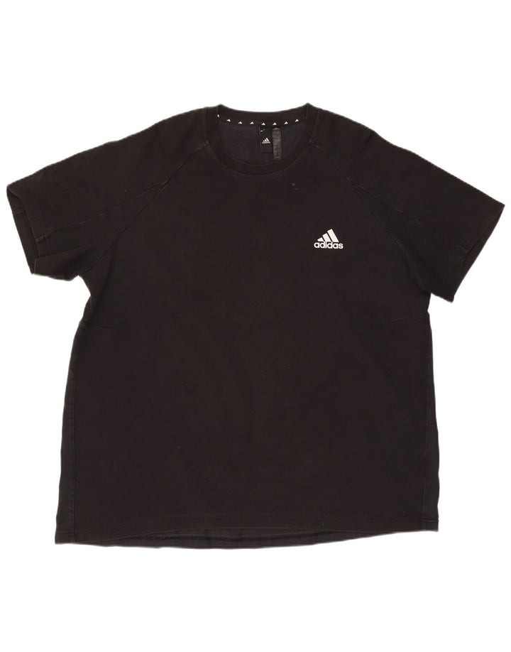 Adidas Camiseta Hombre Top 2XL Algodón Negro