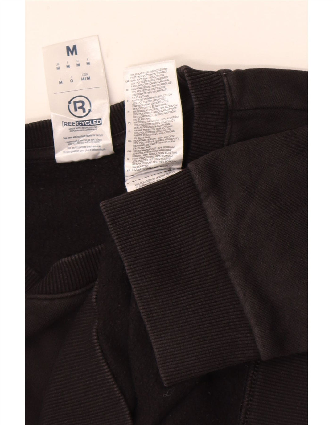 Sudadera Reebok Jumper Medium Negro Algodón Hombre
