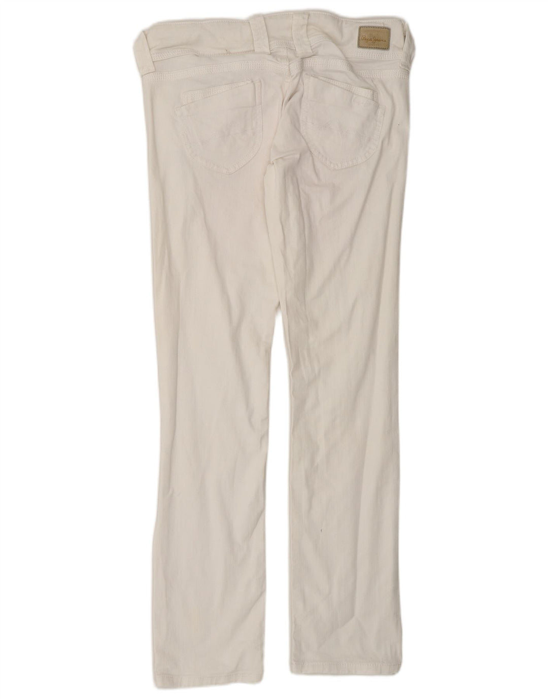 PEPE Jeans Mujer Venus Slim W28 L32 Blanco Algodón