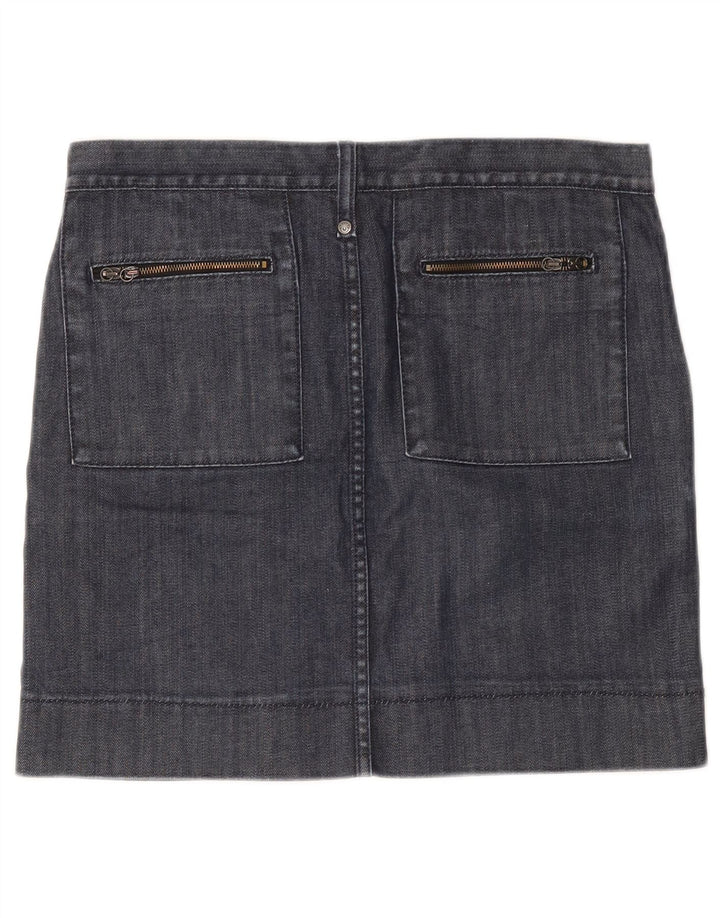 Falda Vaquera Benetton W32 Large Azul Marino