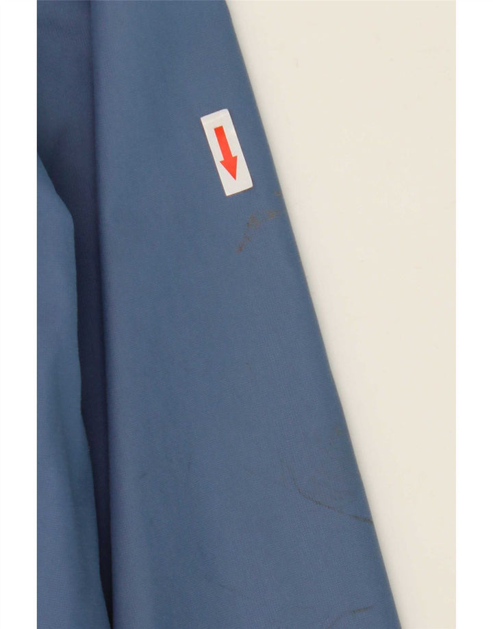 Berghaus Chaqueta impermeable con capucha para mujer UK 42 Medium Blue Nylon