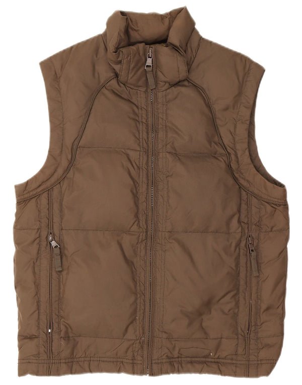 Chaleco acolchado para hombre Gas UK 36 Small Marrón Poliamida