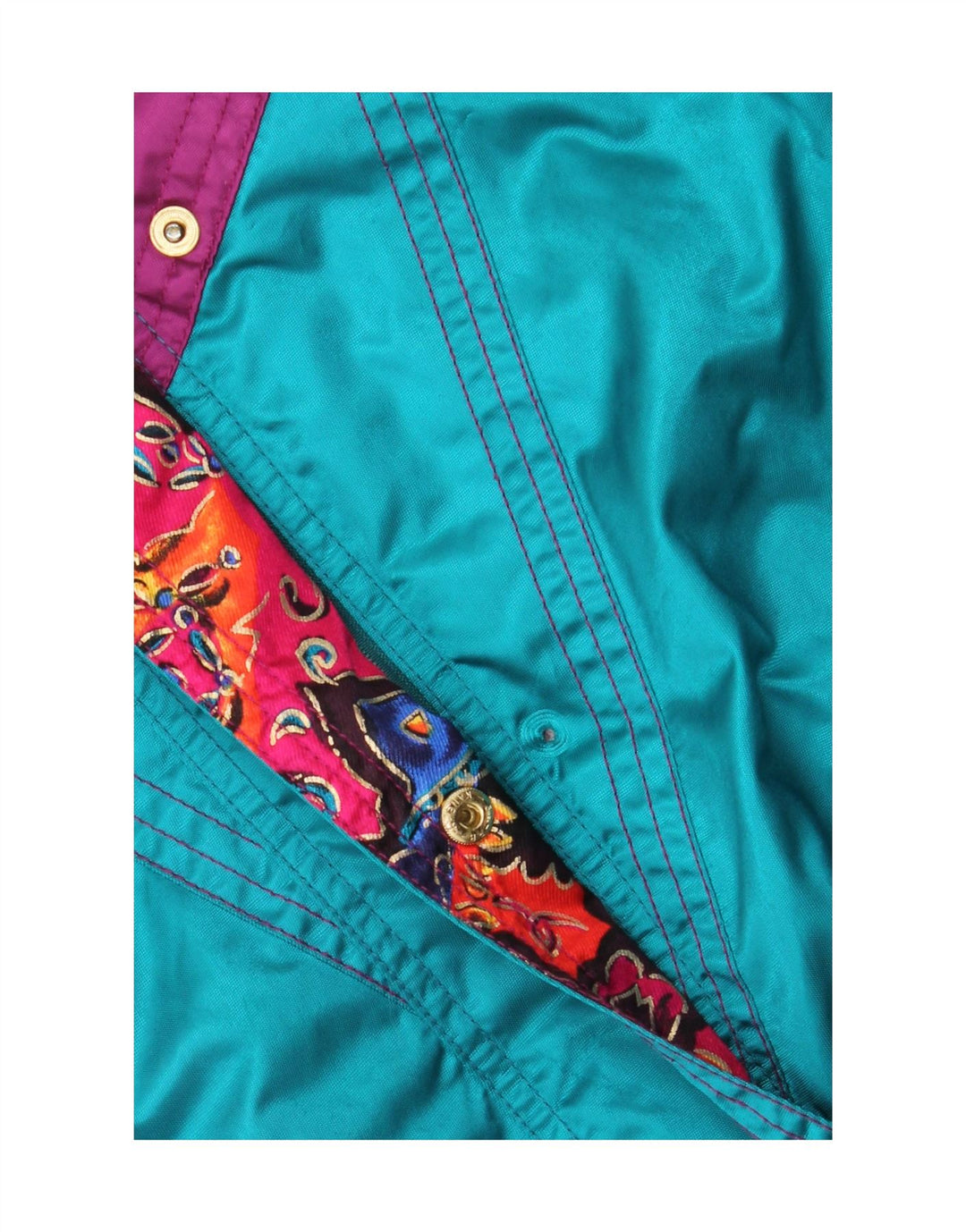 NEVICA Chaqueta cortavientos de gran tamaño para mujer US 8 Medium Turquesa