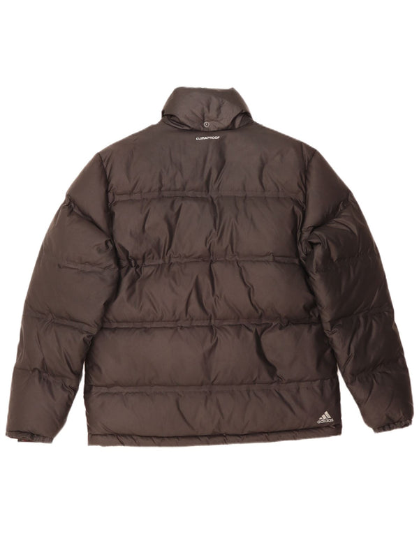 Adidas Chaqueta acolchada a prueba de clima para hombre UK 34 XS Poliéster negro