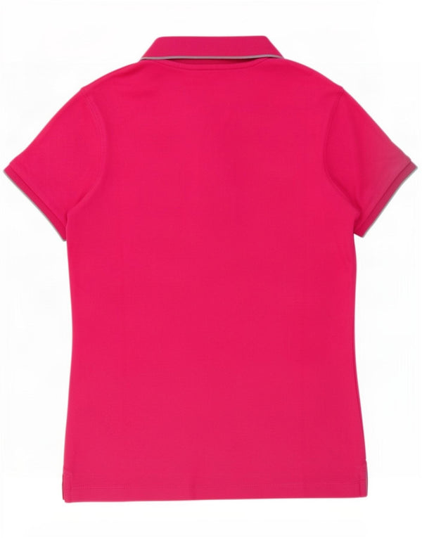 Champion Heritage Fit Polo para Mujer Reino Unido 10 Pequeño Algodón Rosa
