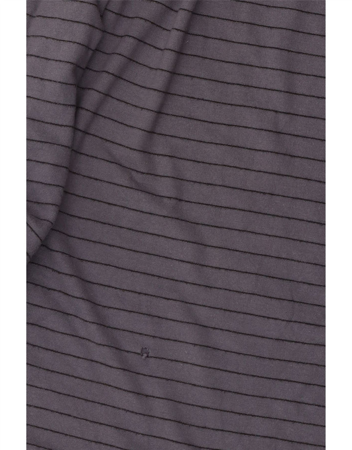 Camiseta Volcom Hombre Top XL Gris Rayas Algodón