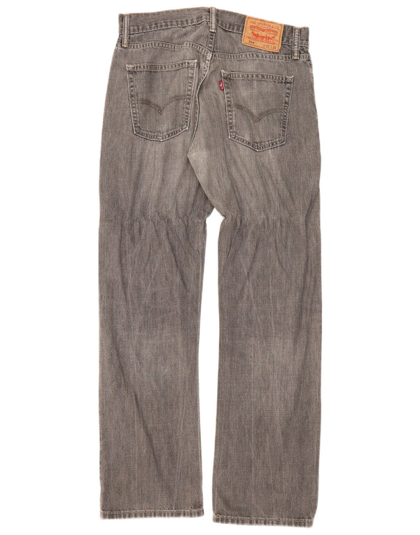 Levi's Mujer 514 Vaqueros Rectos W32 L32 Algodón Gris
