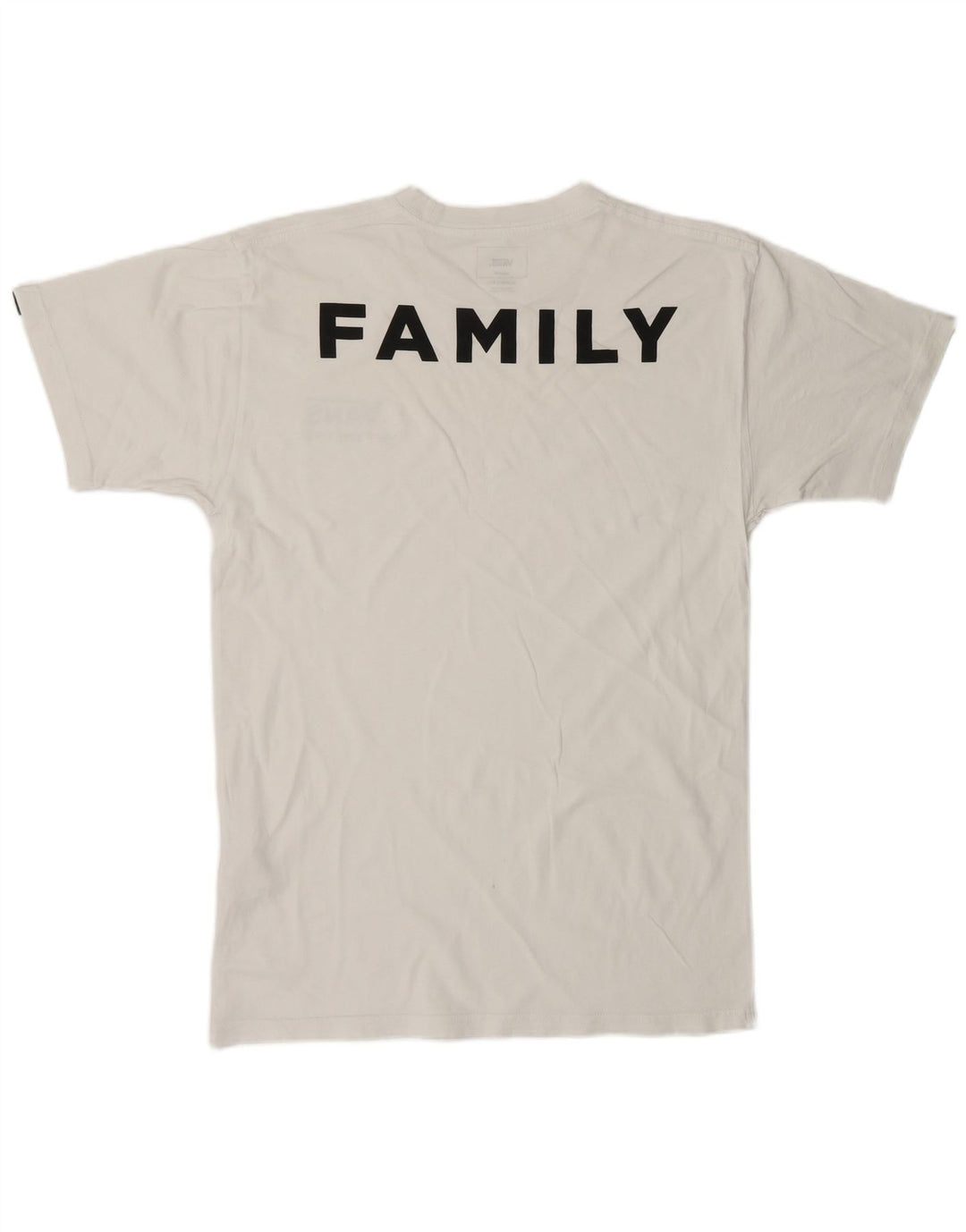 VANS Camiseta gráfica de corte clásico para hombre Top Medium White Cotton