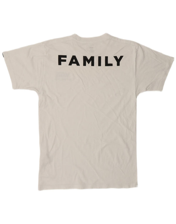VANS Camiseta gráfica de corte clásico para hombre Top Medium White Cotton