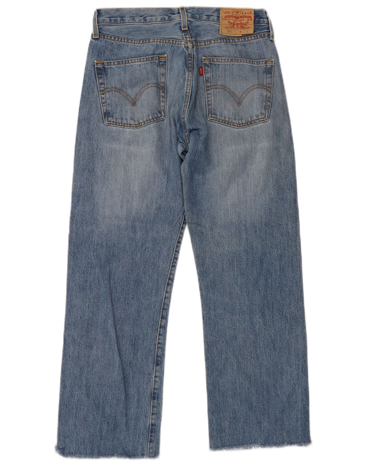 Levi's Hombre 501 Vaqueros Rectos W29 L28 Algodón Azul