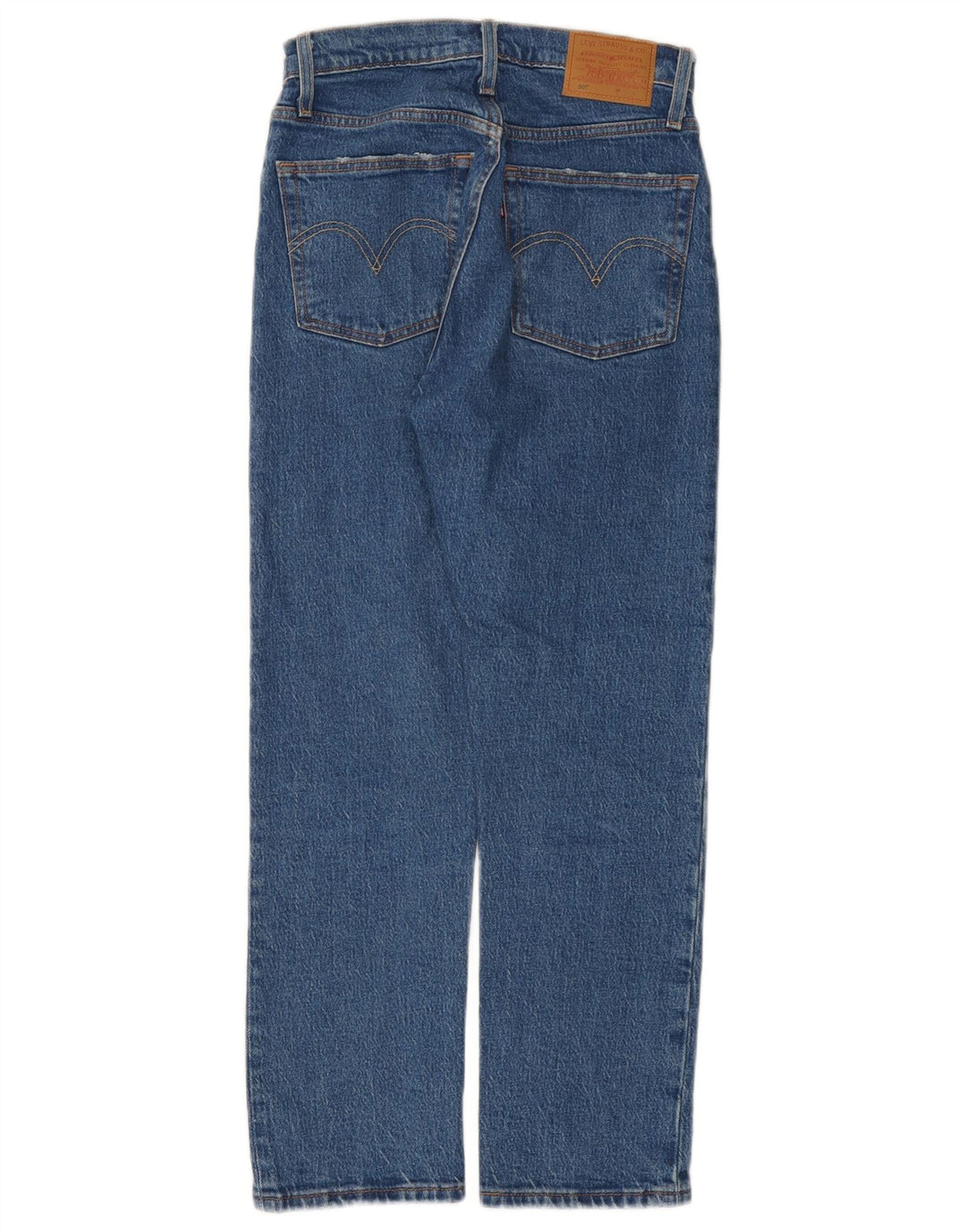 Vaqueros Levi's Mujer 501 Rectos W25 L26 Algodón Azul