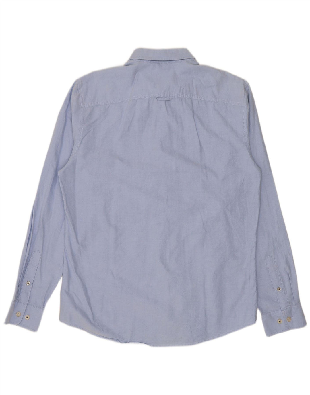 Camisa Joules Hombre Slim Fit Algodón Azul Medio