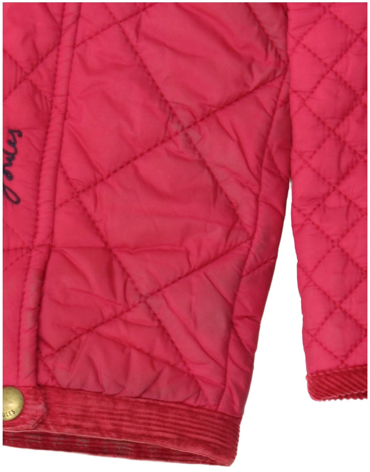 Chaqueta acolchada para mujer Joules UK 12 Poliéster rosa medio